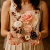 Blush Harmony Preserved Roses Arrangement Box