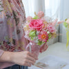 Ice-Cream Preserved Rose Bouquet - Pink