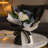 Midnight Elegance Preserved Roses Bouquet