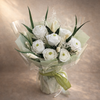 preserved roses gift bouquet white, ready to gift, Australia