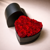 Crimson Heart Rose Box - Forever Roses Box