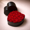 Crimson Heart Rose Box - Forever Roses Box