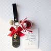 Preserved Red Rose Keychain Gift Set