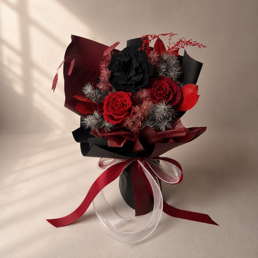 The Seasonal Bloom - Forever Roses Bouquet
