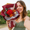 Eternal Flame Preserved Roses Bouquet