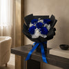 everlasting preserved blue rose bouquet gift in australia