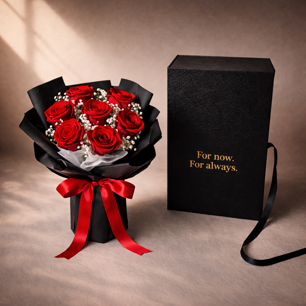 Signature No.7 - Everlasting Rose Bouquet