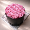 Signature Round Box – Classic - Preserved Roses Box