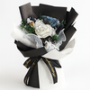 Midnight Elegance Preserved Roses Bouquet