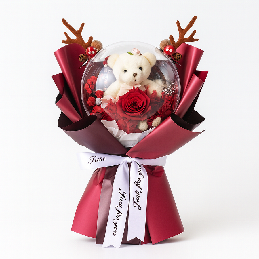 The Bubble Bloom - Preserved Rose Bouquet